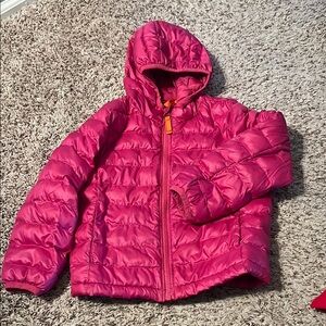 Primary Kids Puffer Jacket - Pink